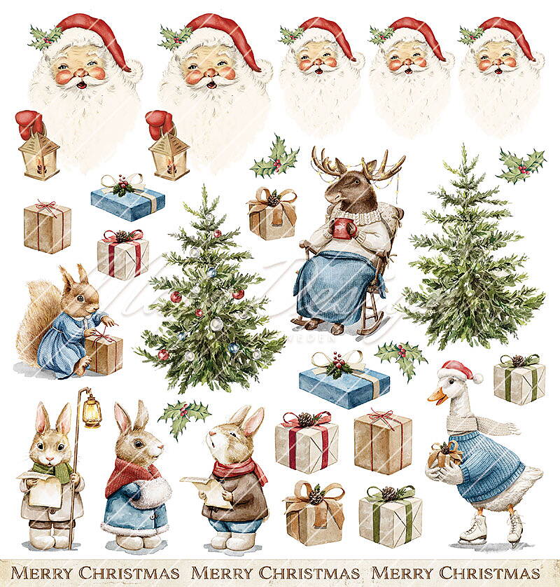 MAJA DESIGN -Christmas Wonderland - 12x12" Collection Pack - 2