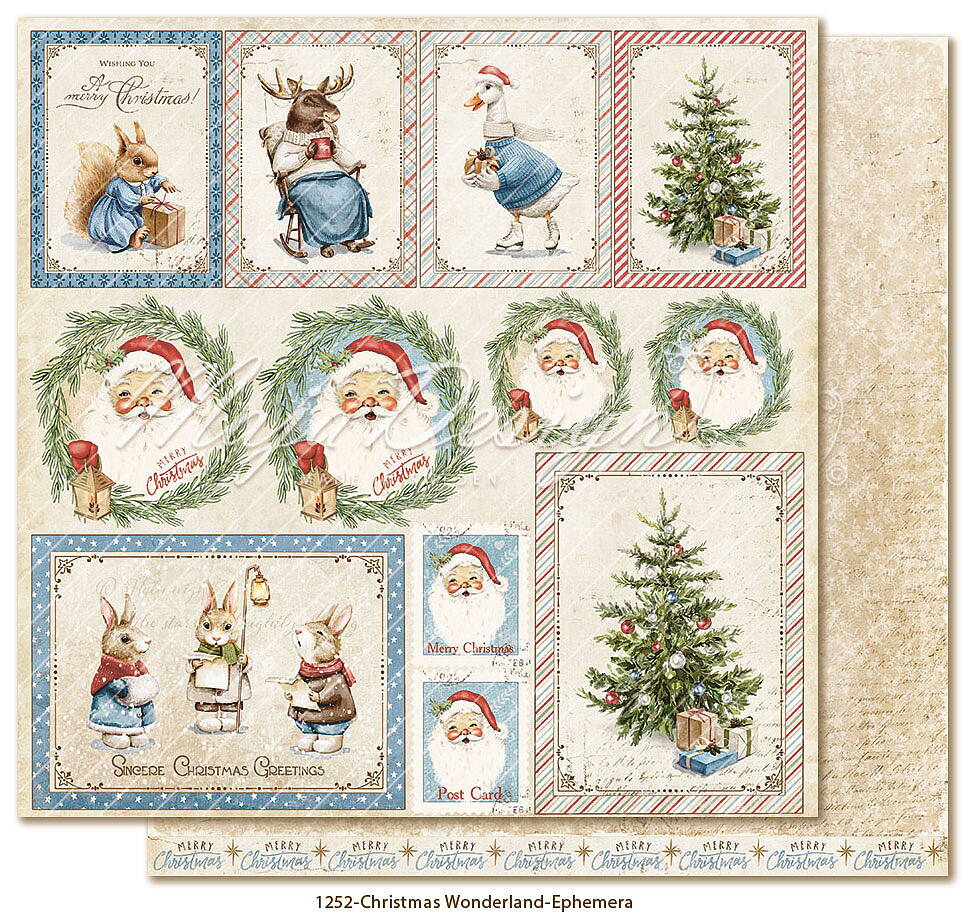 MAJA DESIGN -Christmas Wonderland - 12x12" Collection Pack - 14