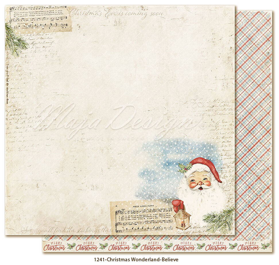 MAJA DESIGN -Christmas Wonderland - 12x12" Collection Pack - 3