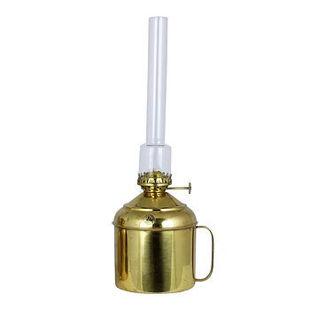 Fotogenlampa Linné Mässing Stor