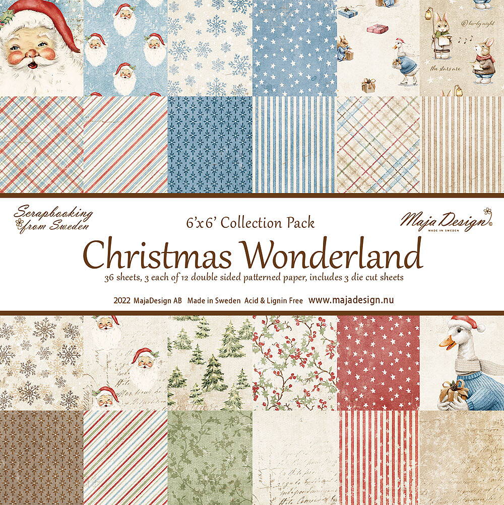 MAJA DESIGN -Christmas Wonderland - 6x6" paper  Pack