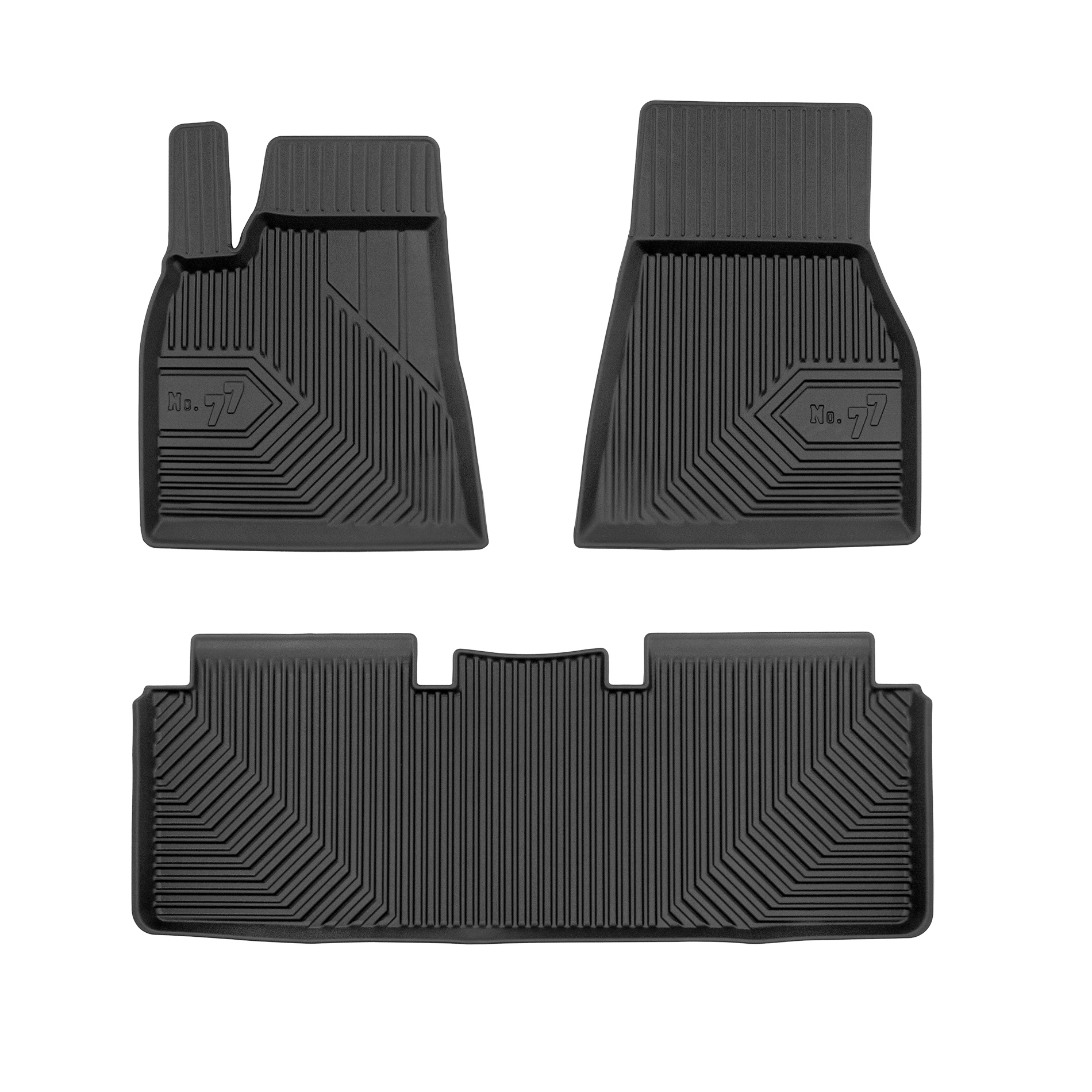 Djupa gummimattor Tesla Model S, 2012 -