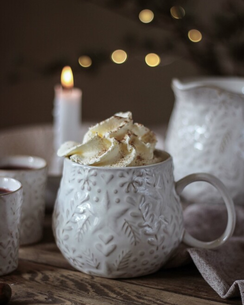 Mug - Cup - Teacup - Winterheart - 9x10 cm