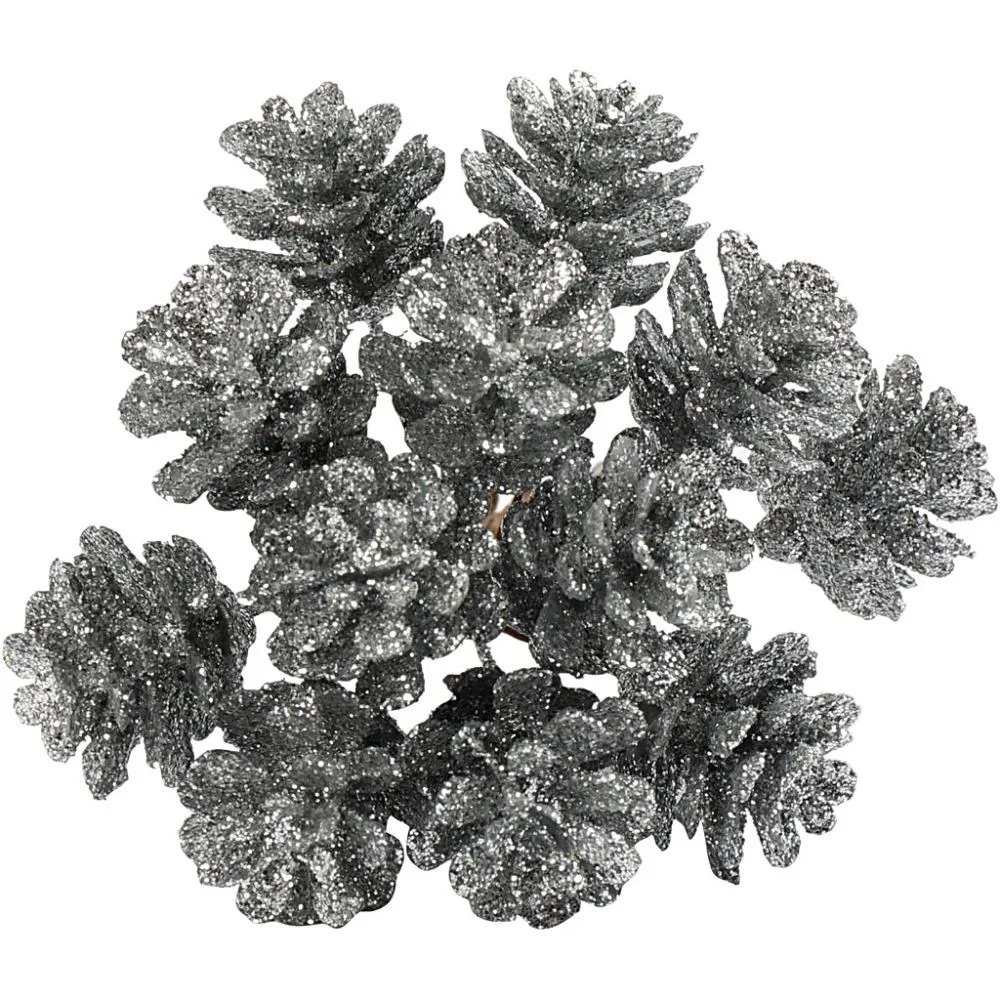 Konstgjorda kottar silver - 2