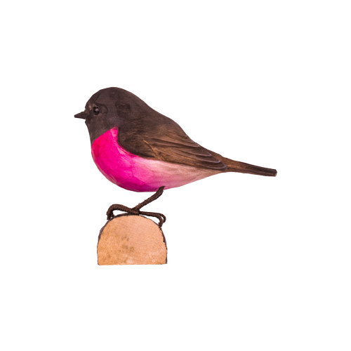 DecoBird Pink Robin - 4