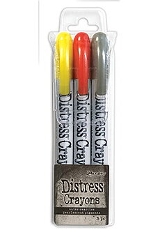 Distress Crayons set-Halloween set 3