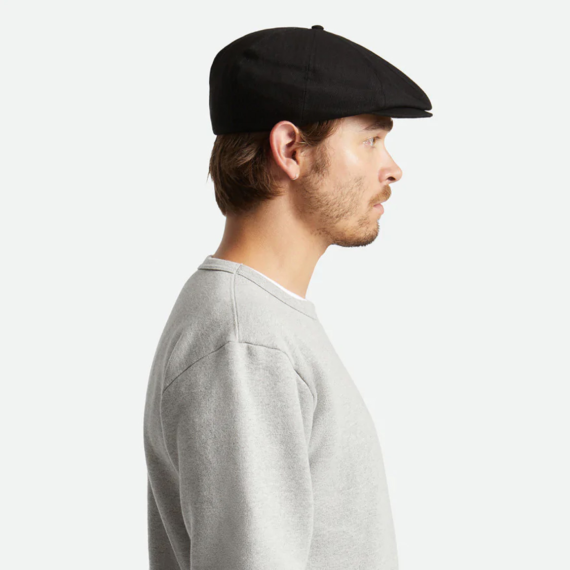 Brixton - Brood Snap Cap Black - 4