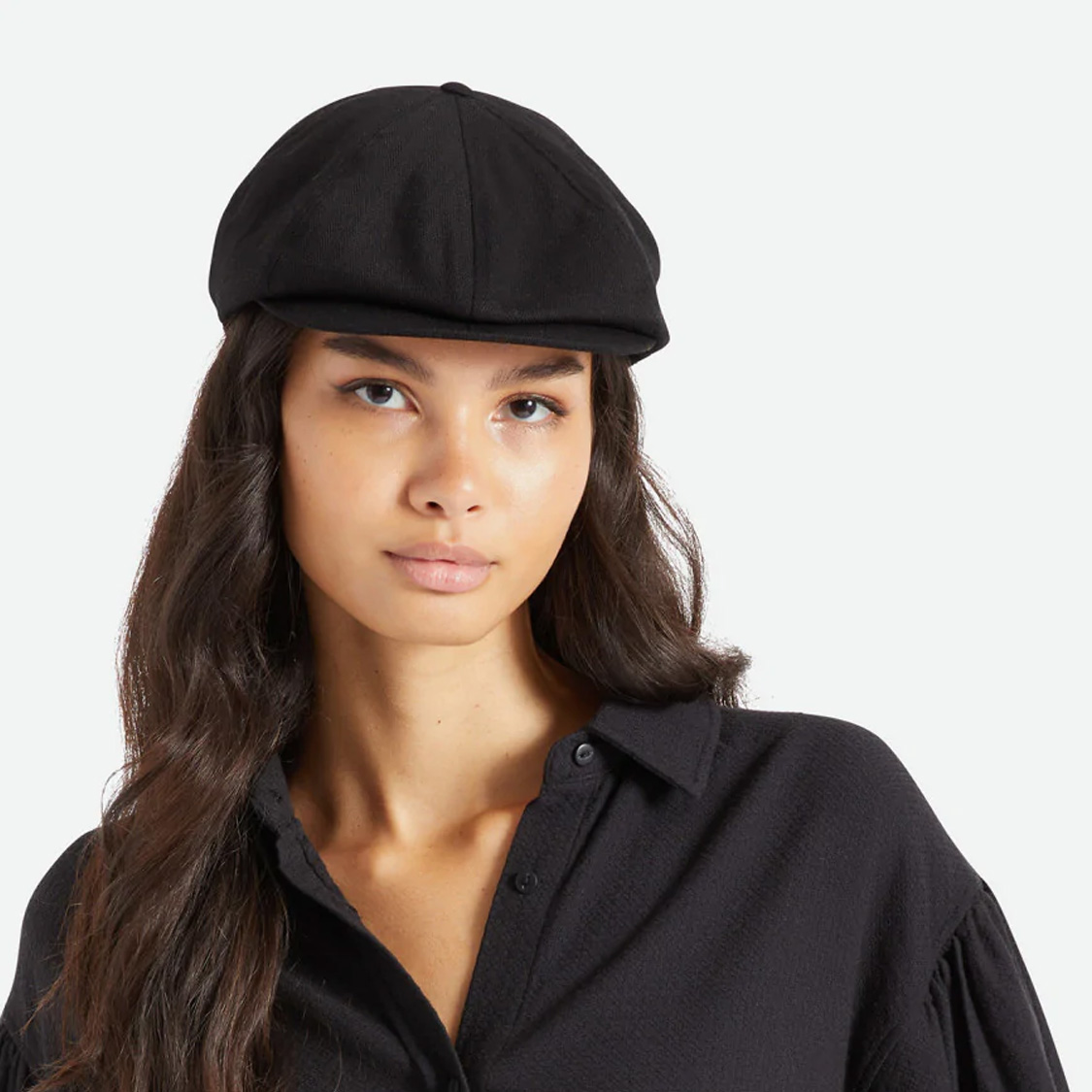 Brixton - Brood Snap Cap Black - 5