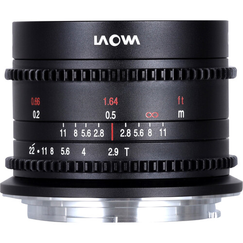 Laowa 9mm T2.9 Zero-D Cine Lens RF Mount  - 2