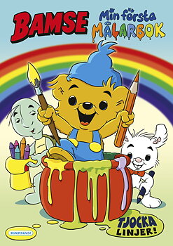 Min första målarbok Bamse