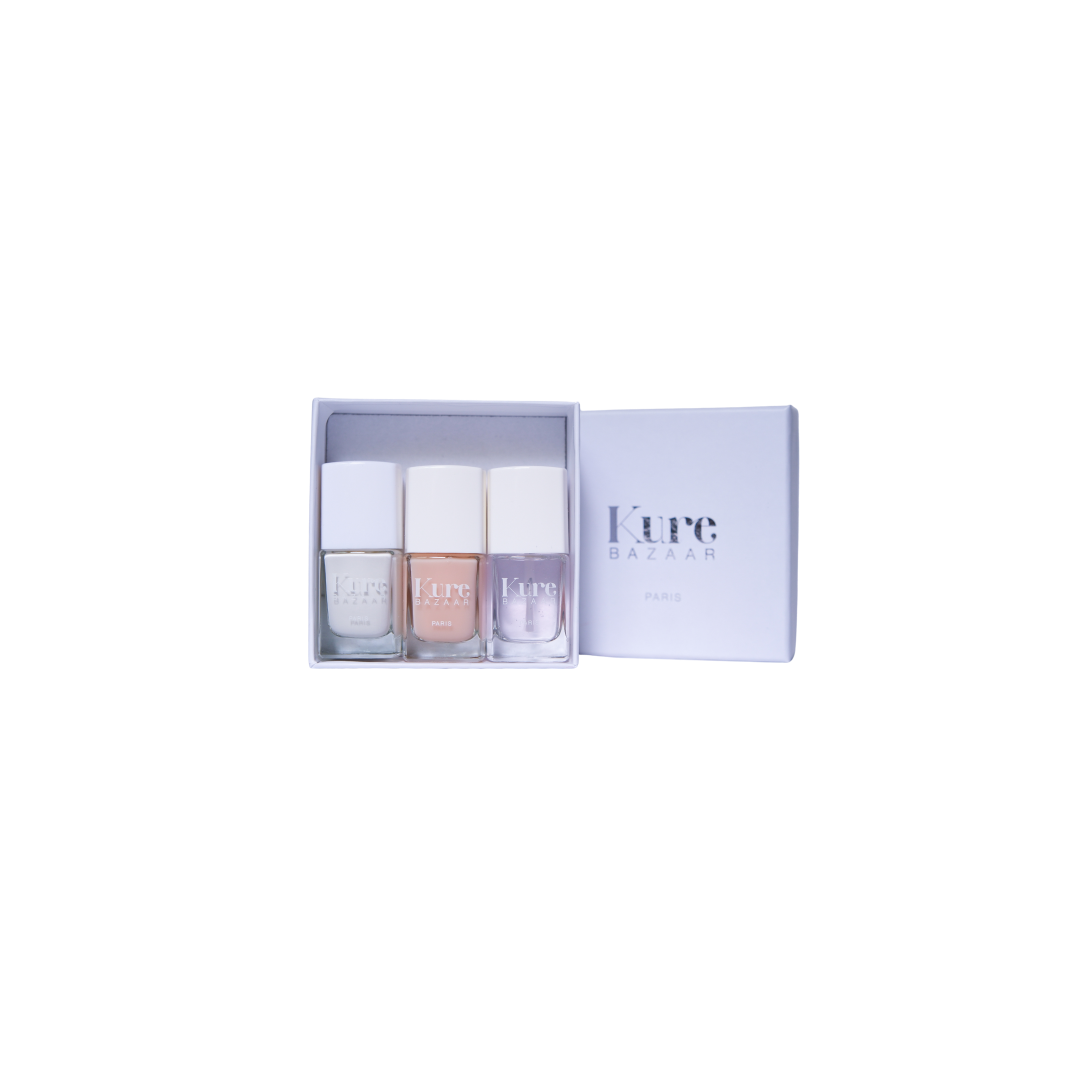 Kure Bazaar Giftset French Manicure 3x10ml