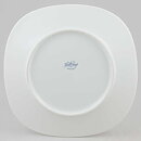 Lars Thorén (Flora 1950s) Quadratic Wall Plate with White Flower Motif 20 cm