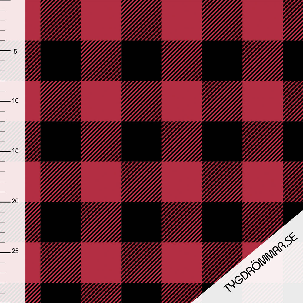 PLAID - RED/BLACK