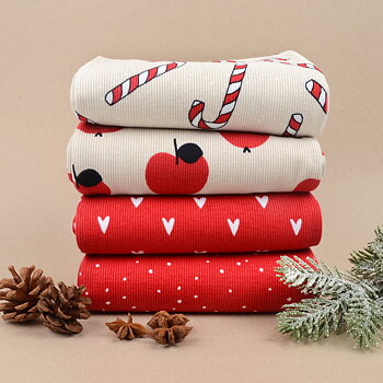 AN APPLE A DAY RIBBED - RED