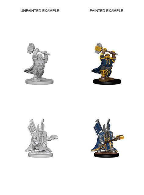 Dungeons and Dragons: Nolzur's Marvelous Miniatures - Male Dwarf Paladin
