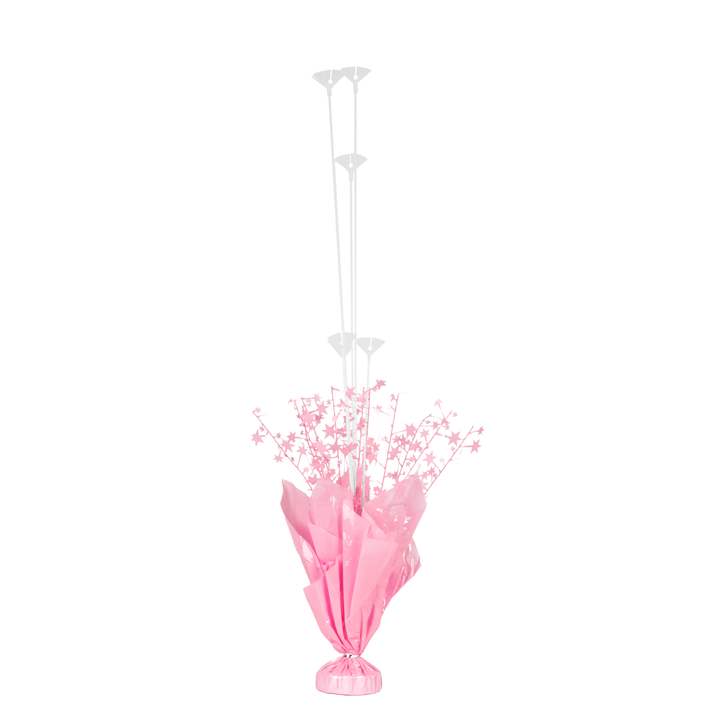 Ballongställ Rosa Ballongtyngd 