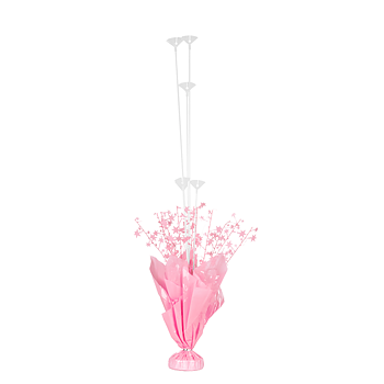 Ballongställ Rosa Ballongtyngd 