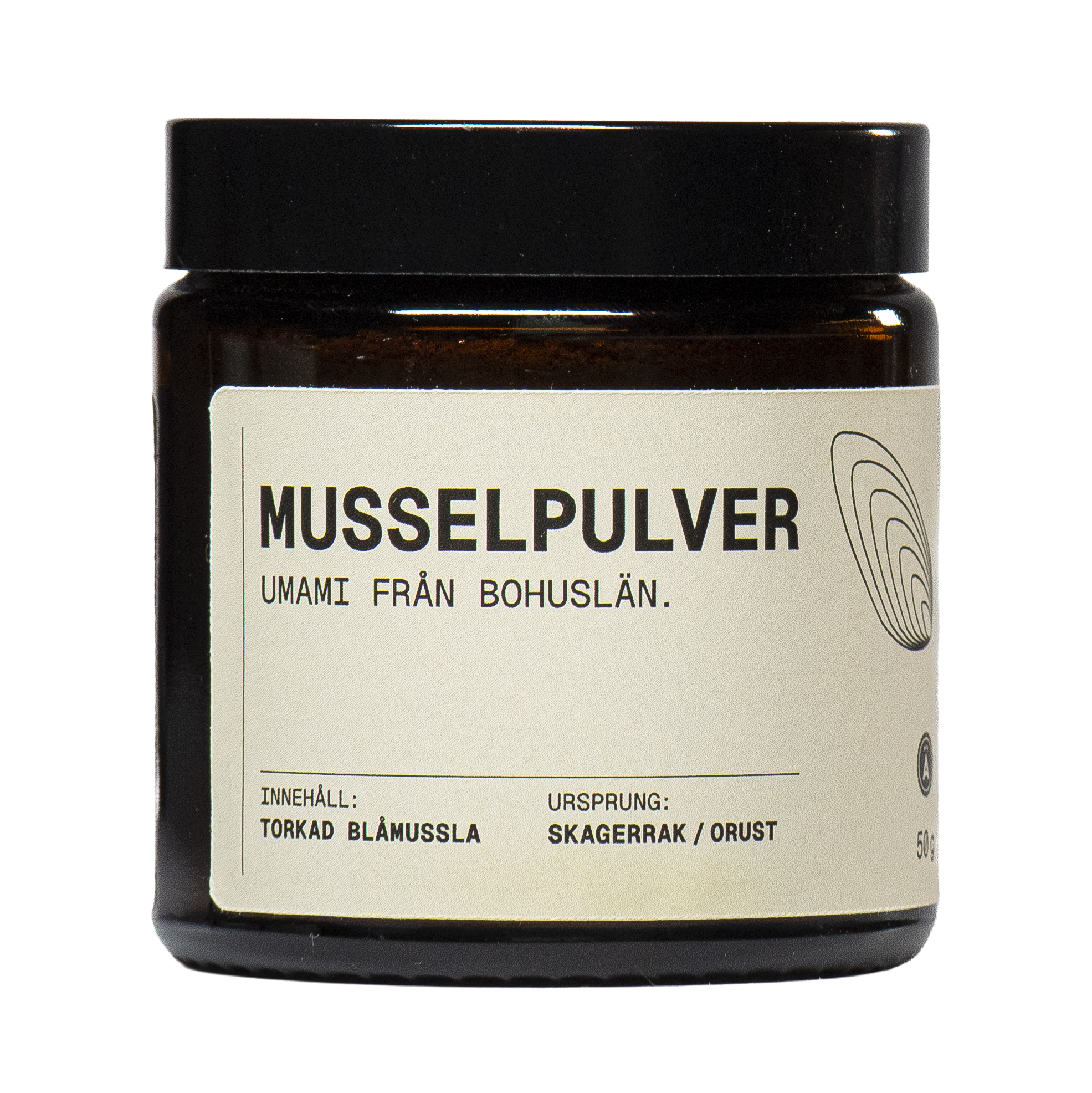 Musselfeed Musselpulver