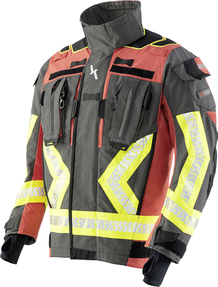 Brannbekledning for Røykdykking TEXPORT FIRE X-FLASH Jakke, Neste generasjons røykdykkerbekledning. - 18