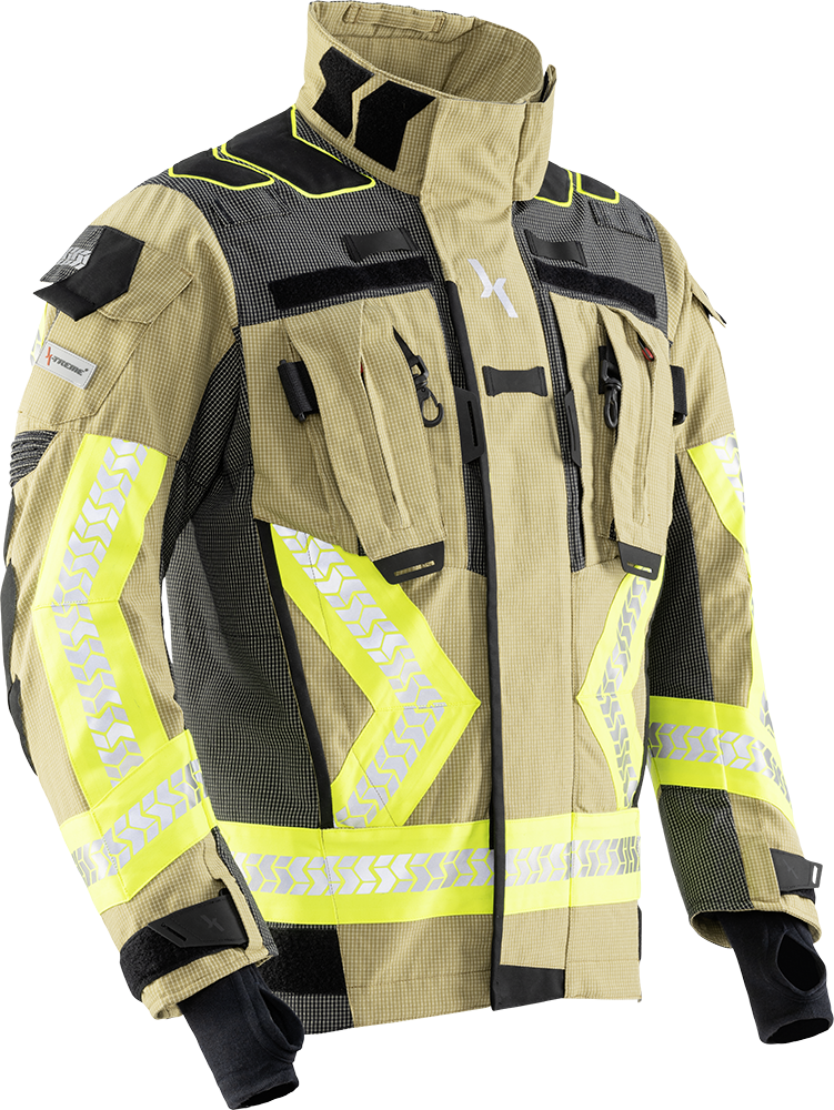 Brannbekledning for Røykdykking TEXPORT FIRE X-FLASH Jakke, Neste generasjons røykdykkerbekledning. - 5