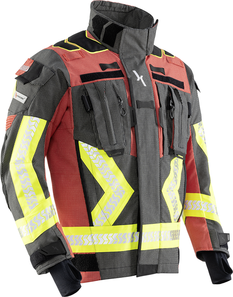 Brannbekledning for Røykdykking TEXPORT FIRE X-FLASH Jakke, Neste generasjons røykdykkerbekledning. - 19