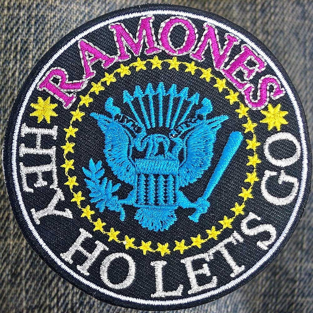 RAMONES - PATCH, HEY HO LET'S GO V. 2