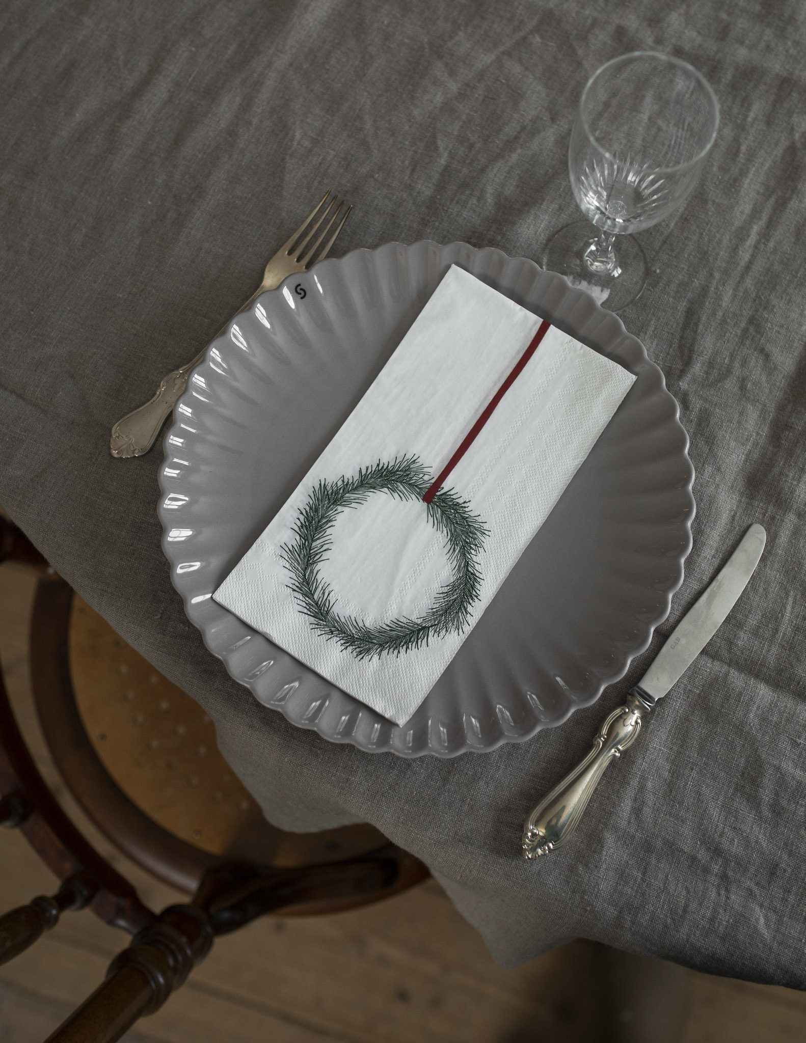 Wreath napkin 16-pack - 8