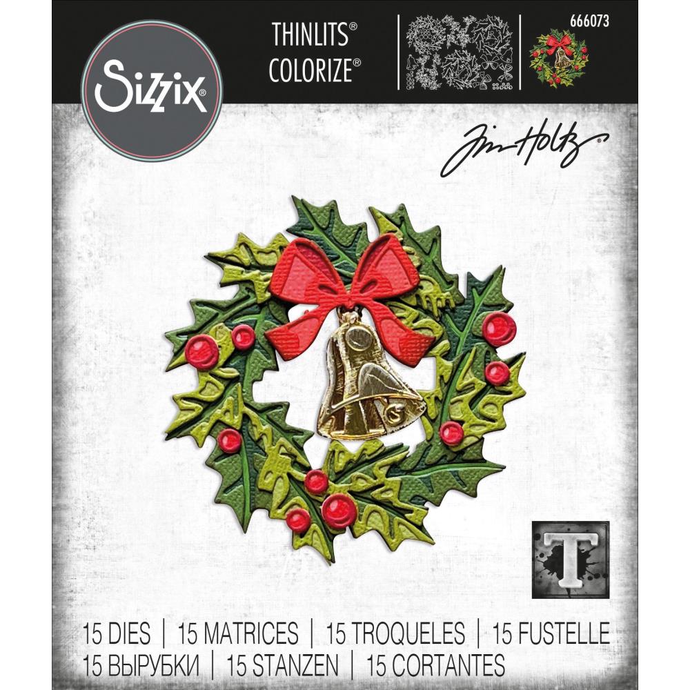 Thinlits Yuletide Colorize