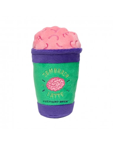 FuzzYard Hundleksak Zombrain Latte