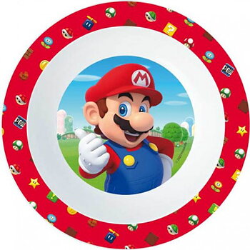 Super Mario frukost skål tummen upp