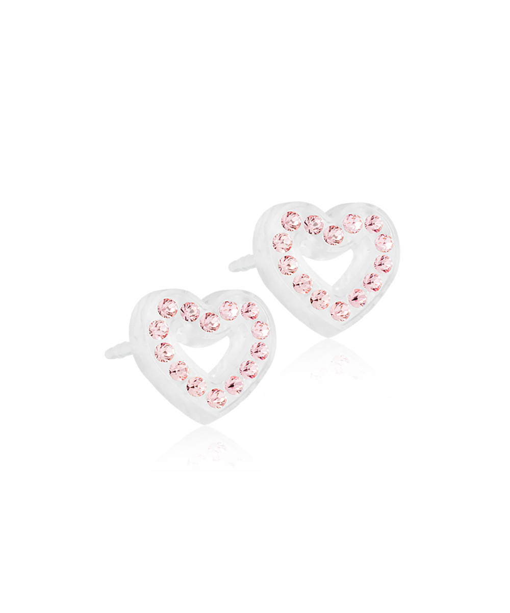 Brilliance Heart Hollow 10mm Rosa