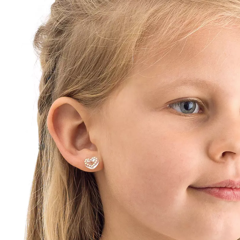 Brilliance Heart Hollow 10mm Rosa - 2