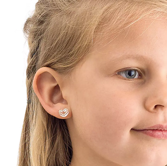 Brilliance Heart Hollow 10mm Pinkki