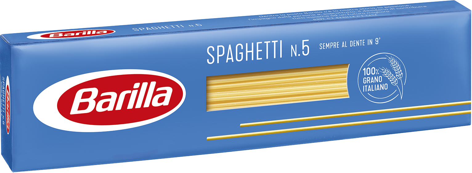 barilla spaghetti no 5, 500g