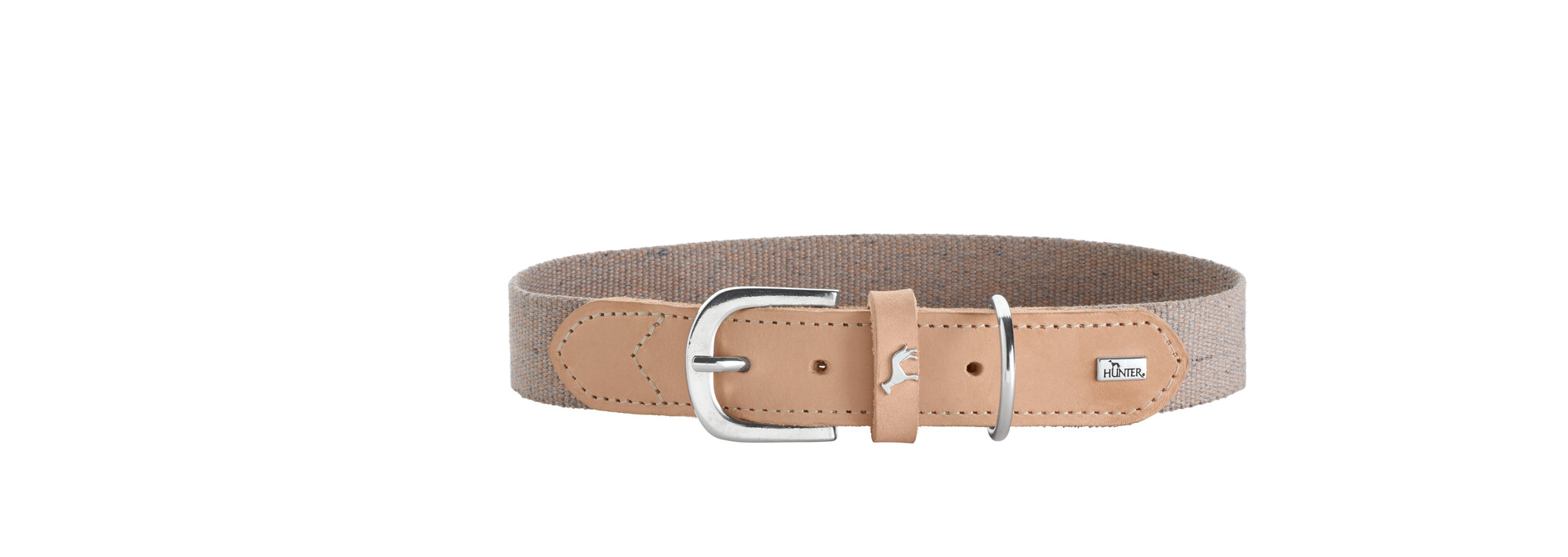 HUNTER halsband Trino grå/natur - 4
