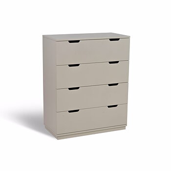 Byrå AOKO 4 lådor beige Mavis