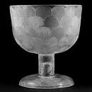 Heikki Orvola (Miranda 1970s) Clear Footed Bowl 20 cm 