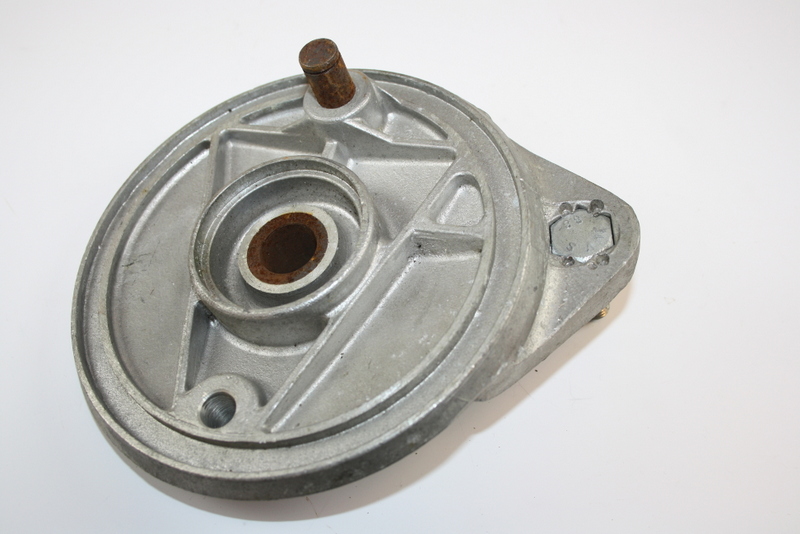 Bremseskærm baghjul med KTM-nav, Monark 125 cc Cross/ISDT NOS 13087-7 - 2
