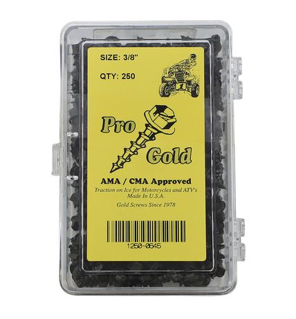 Skruvdubb Pro Gold 9,5mm 250-pack