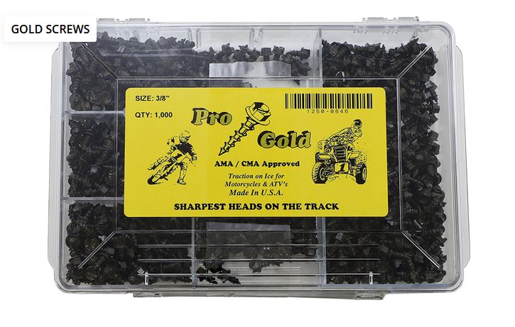Skruvdubb Pro Gold 9,5mm 1000-pack
