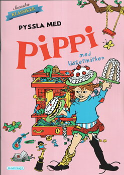 Pyssla med Pippi Långstrump , klistermärken!