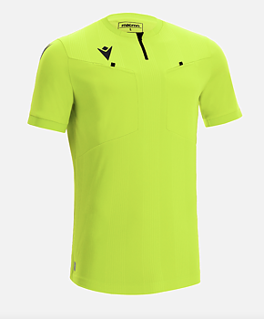 Camiseta de árbitro UEFA amarilla