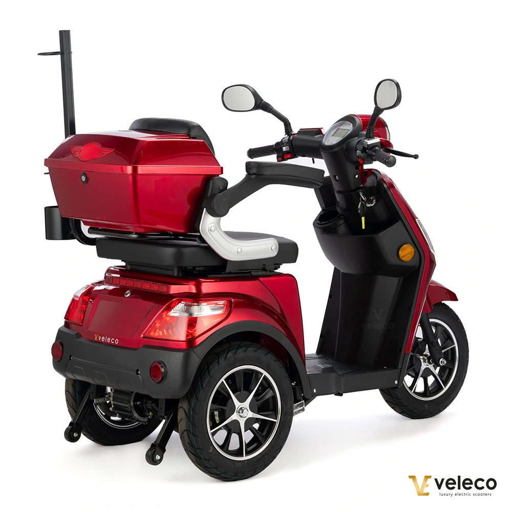Draco Gå-scooter Li-Ion Röd - 6
