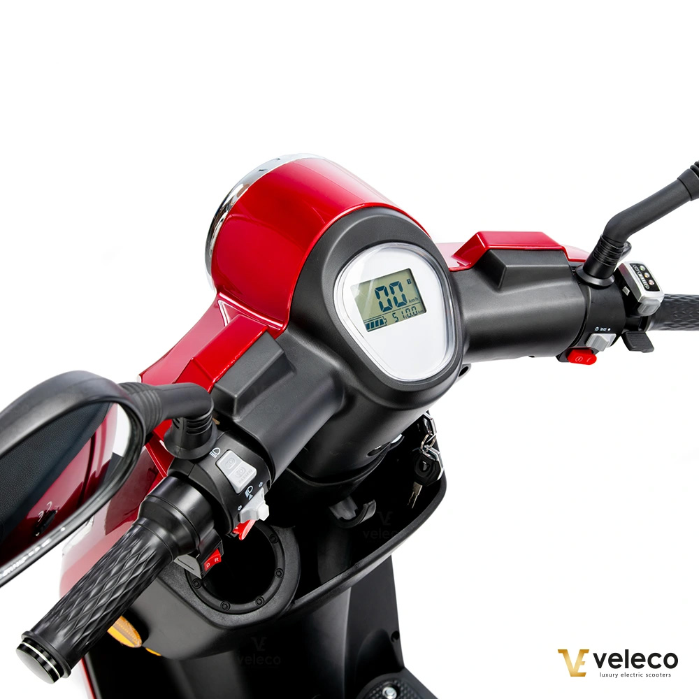 Draco Gå-scooter Li-Ion Röd - 15