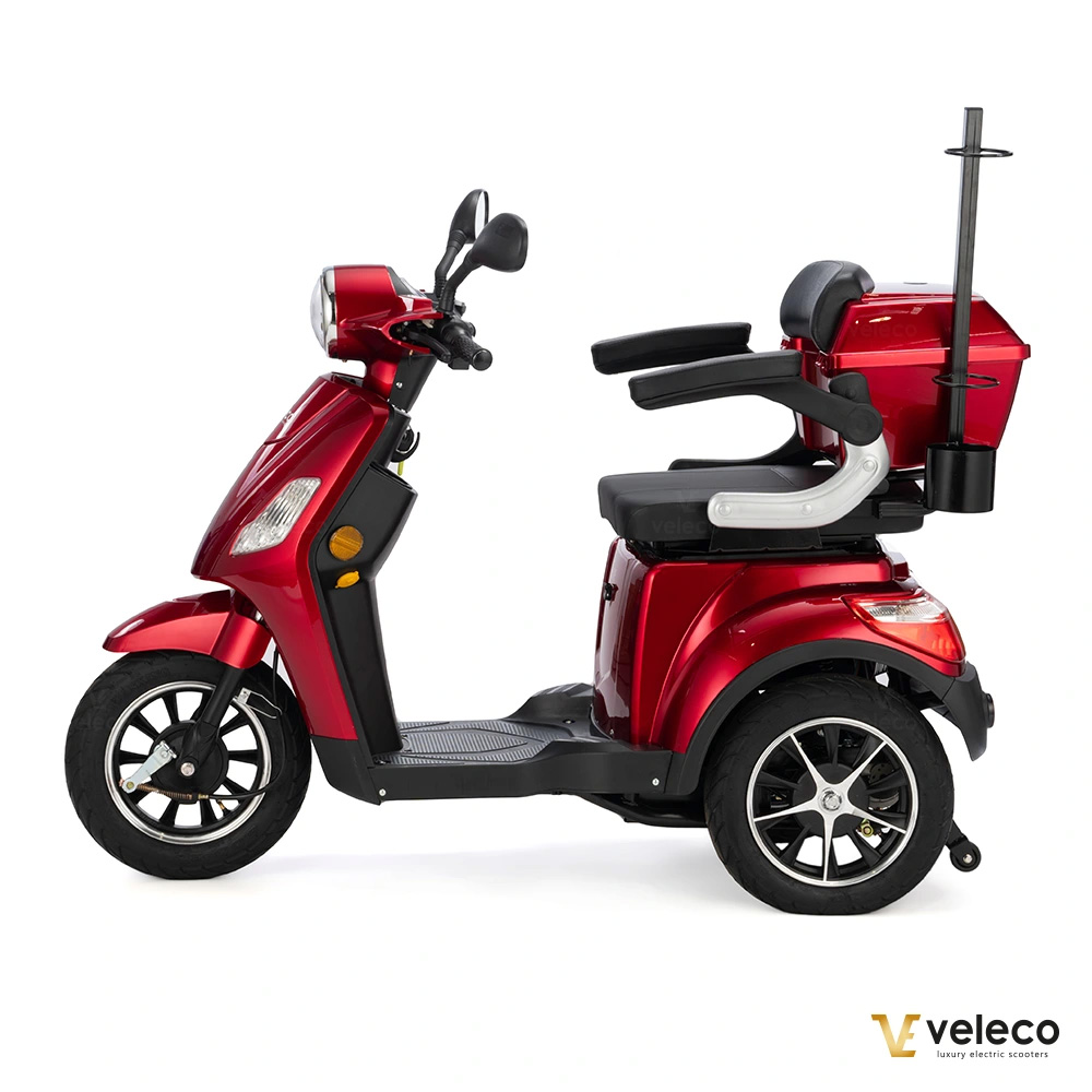 Draco Gå-scooter Li-Ion Röd - 9