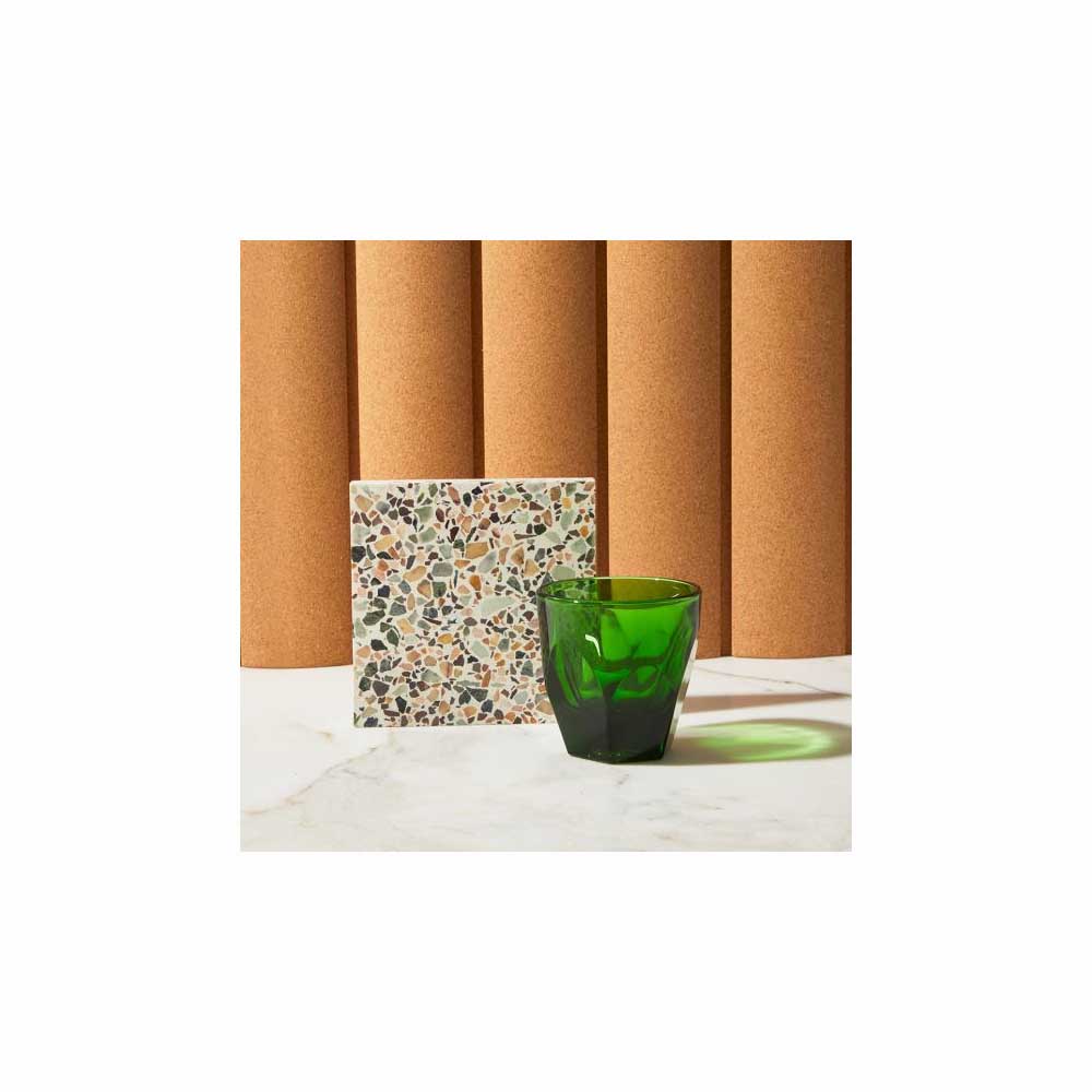 Not Neutral - VERO Cappuccino - cappuccinoglas - EMERALD  - handgjorda i USA - 177ml - 2