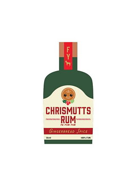 FuzzYard Hundleksak Chrismutts Rum-Pa-Pum