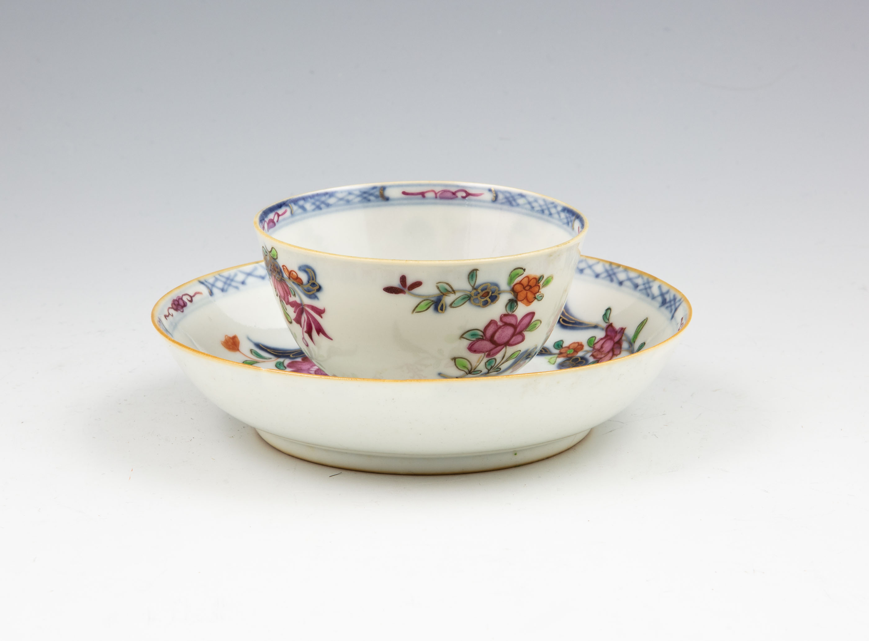 Cup with Saucer - China - Famille Rose - 2