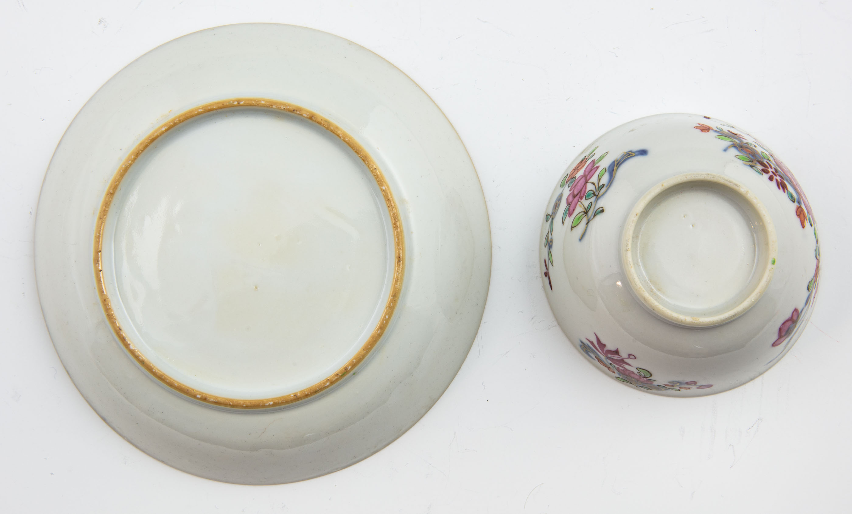 Cup with Saucer - China - Famille Rose - 4