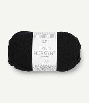 Tynn Peer Gynt - Svart 1099